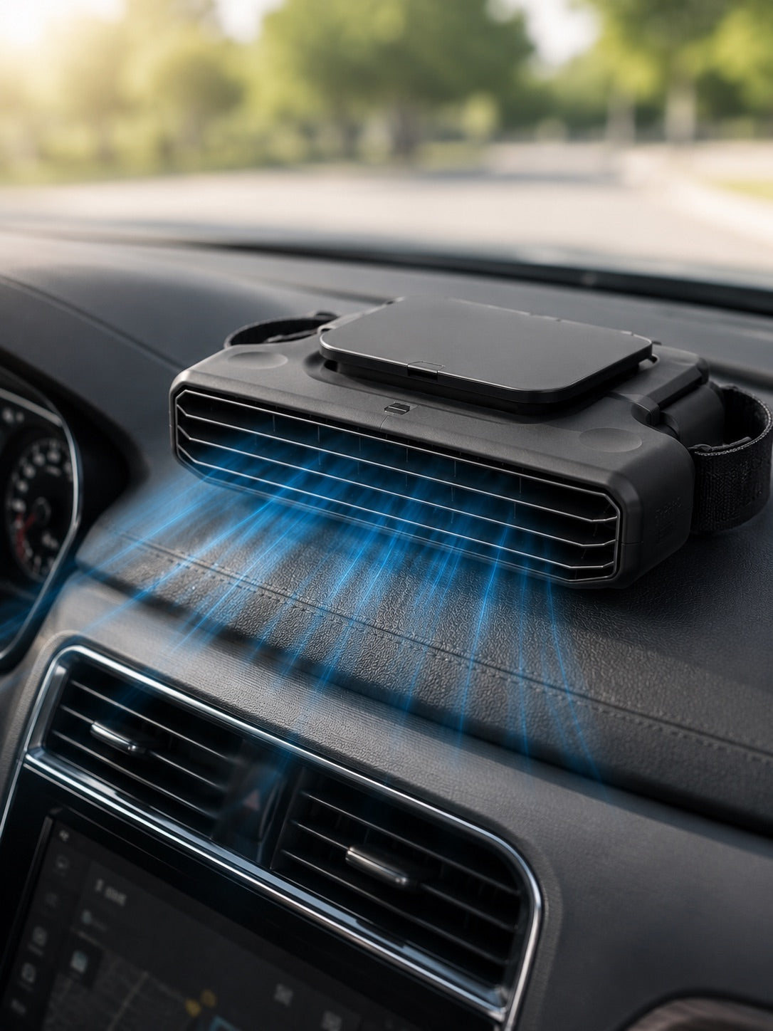 5 Kademeli Araç İçi Boyun Serinletme Fanı Güçlü Turbo Hava Akışlı USB Şarjlı