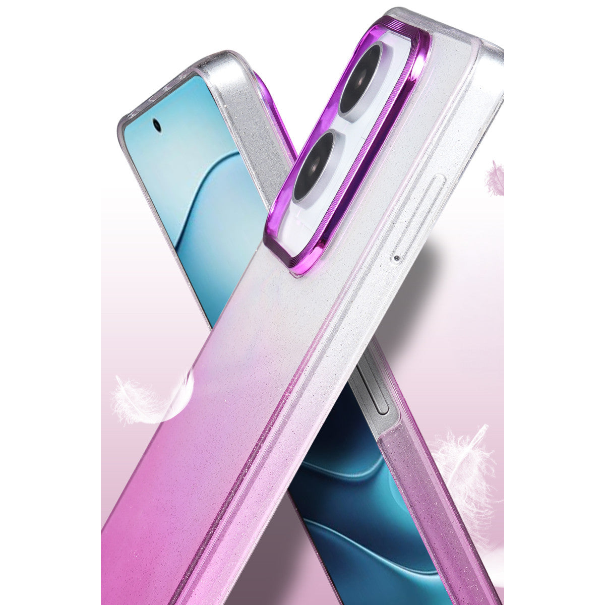 Redmi Note 14 4G Glossy Kapak - Mor