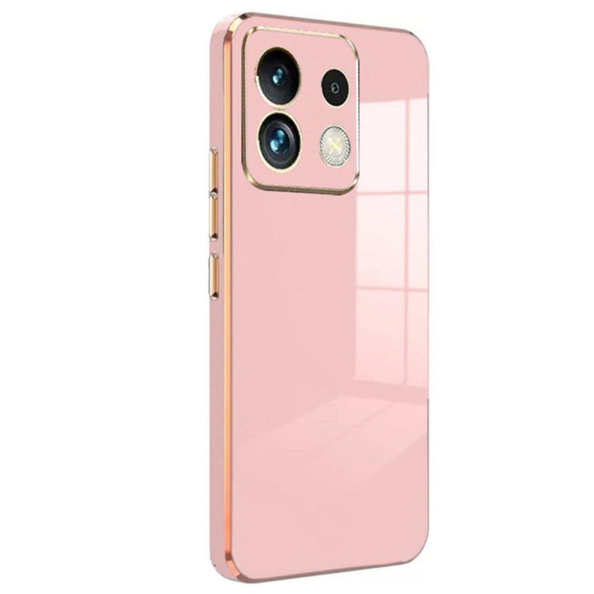 Redmi Note 13 5G Kılıf Volet Silikon - Pembe