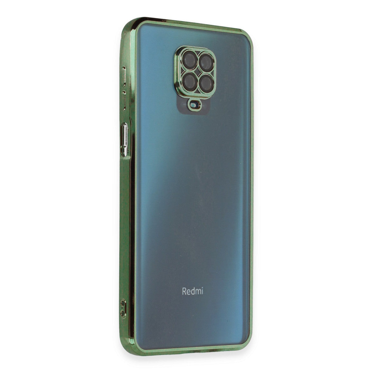 Redmi Note 9 Pro Kılıf Razer Lensli Silikon - Yeşil