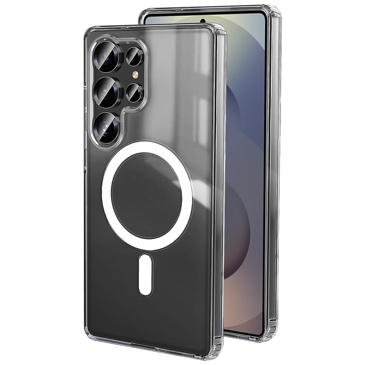 Galaxy S26 Ultra Magneticsafe Şeffaf Silikon - Şeffaf