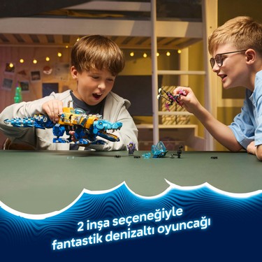 Denizaltı Temalı Yaratıcı Oyuncak Yapım Seti 110 Parça
