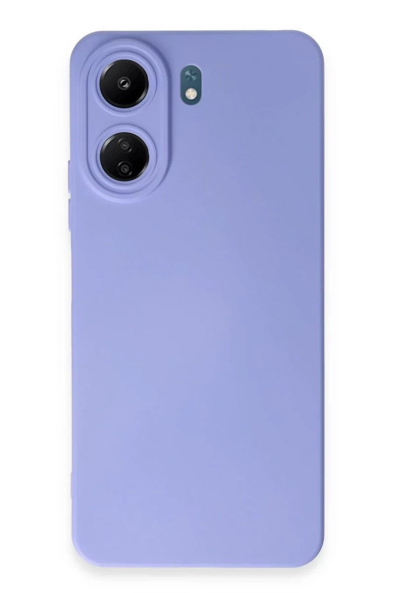 Redmi 13C Kılıf Nano içi Kadife Silikon - Lila