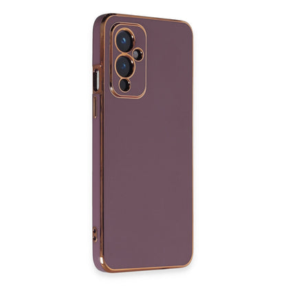 One Plus 9 Kılıf Volet Silikon - Mor