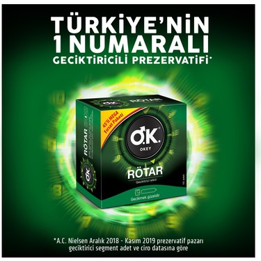 Okey Rötar 45'Li