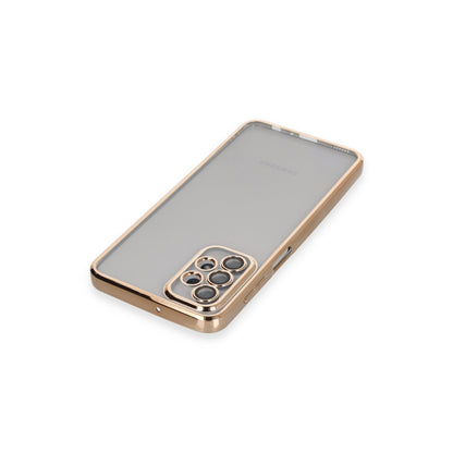 Galaxy A23 4G Kılıf Razer Lensli Silikon - Gold