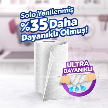 1'li Paket Yüksek Emicilikte Dev Rulo Kağıt Havlu