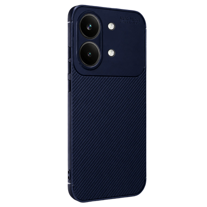 Poco X8 Pro Max Auto Focus Karbon Kapak - Lacivert