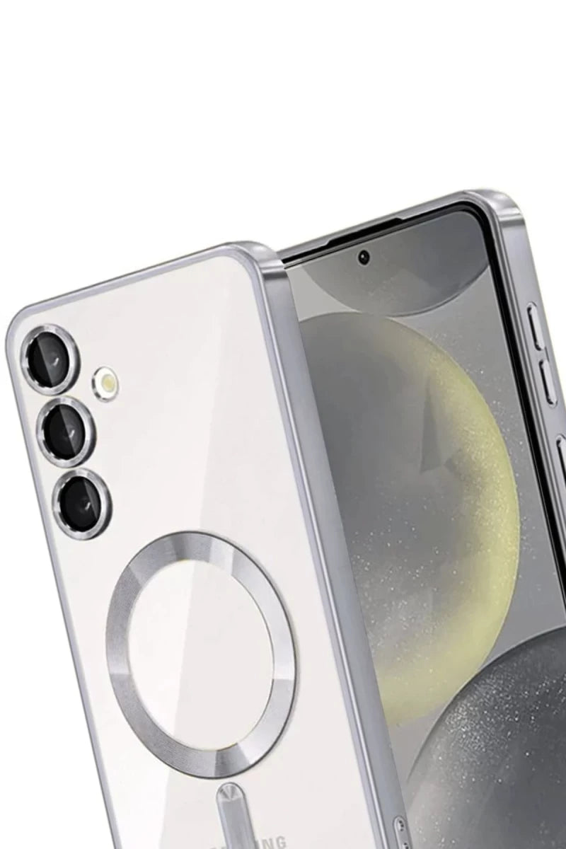 Galaxy A56 Kross Magneticsafe Kapak - Gümüş