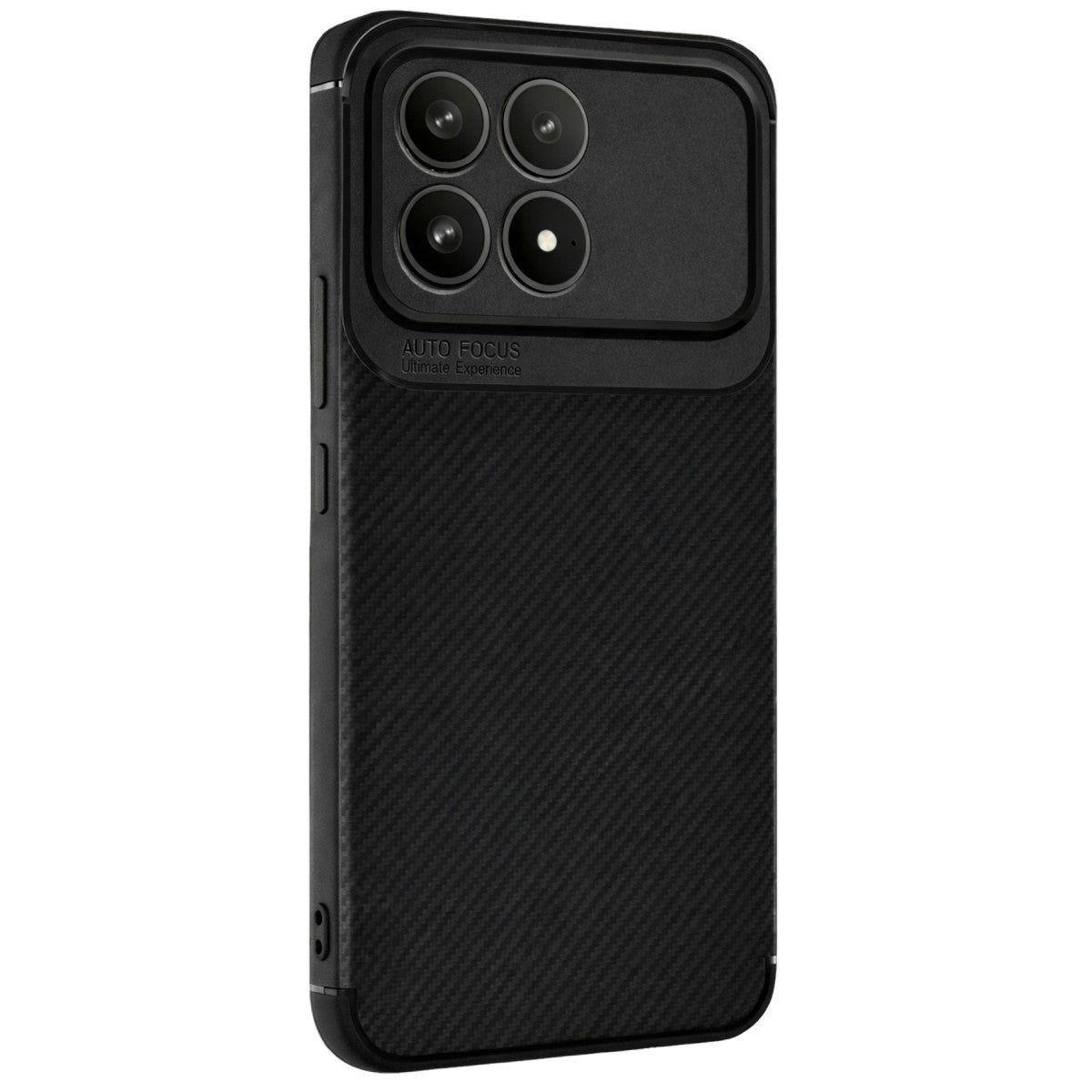 Poco F8 Pro Auto Focus Karbon Kapak - Siyah