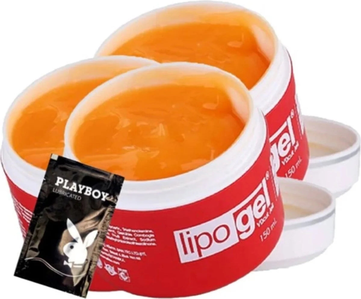 Lipogel Lipo Gel 3x Adet Sel Jel 150 ml + 1 Adet Jel Hediye