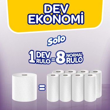 1'li Paket Yüksek Emicilikte Dev Rulo Kağıt Havlu