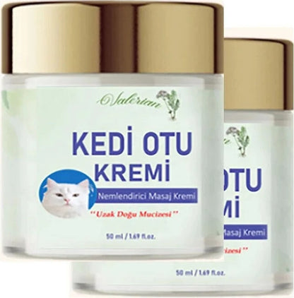 Süper Kedi Otu Kremi 50 ml 2 Adet Kafur Ağacı Yağı Içerikli Krem