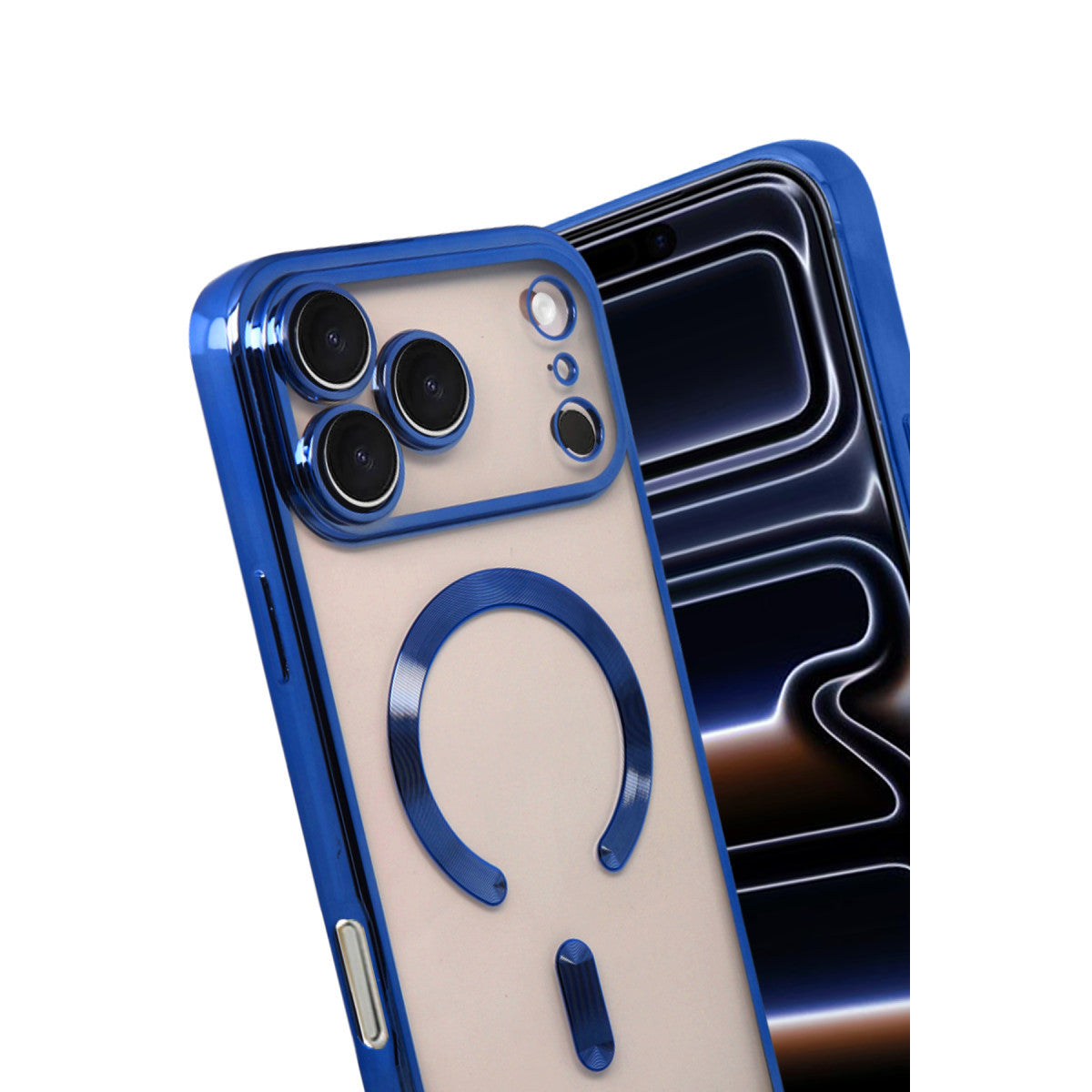 iPhone 17 Pro Kross Magneticsafe Kapak - Lacivert