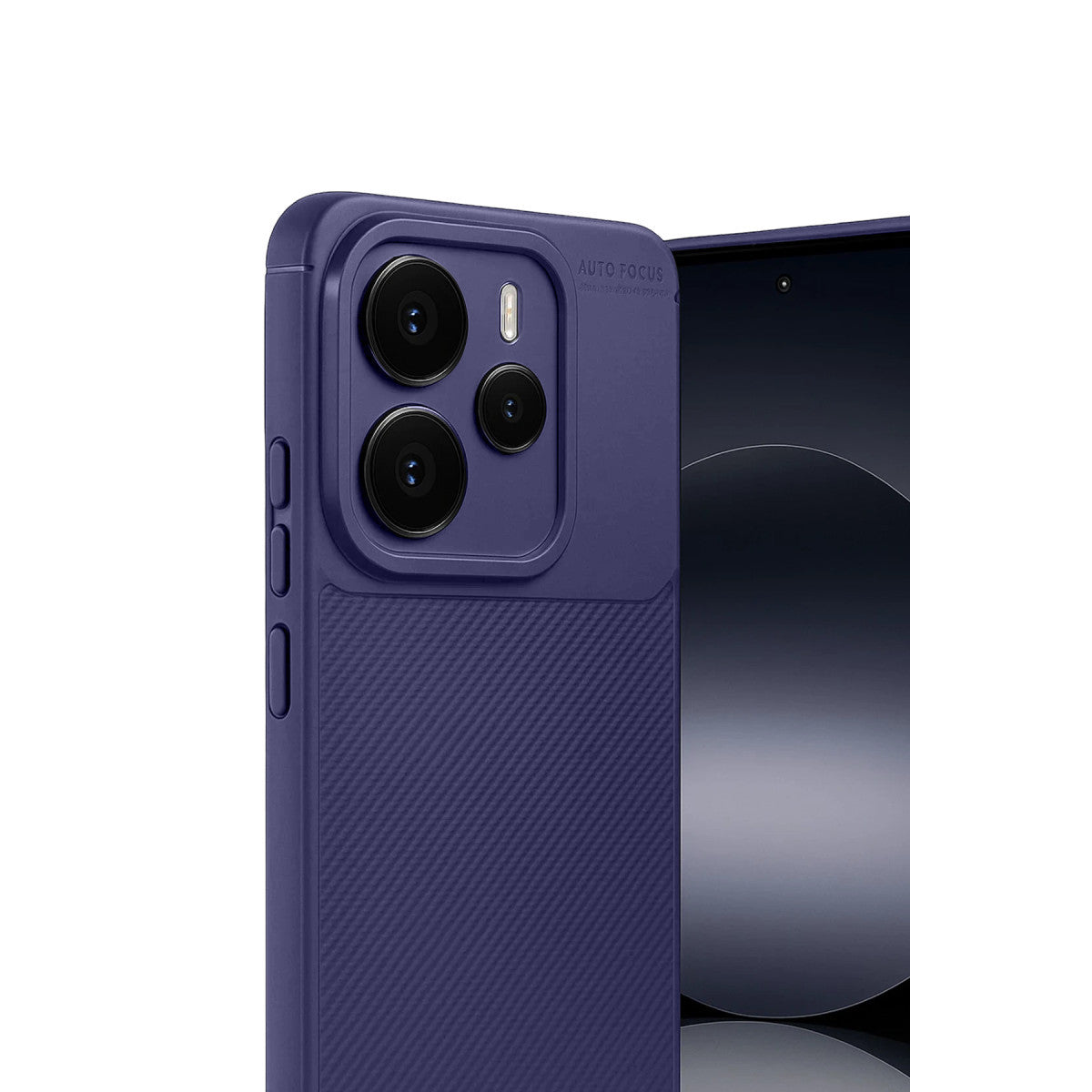 Note 14 5G Auto Focus Karbon Kapak - Lacivert