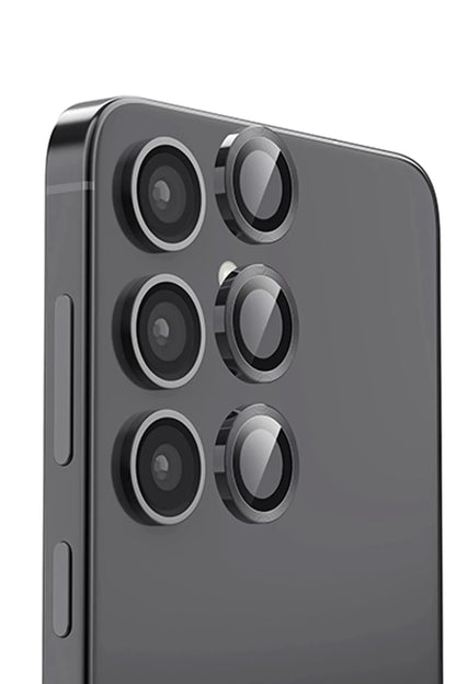 Galaxy S25 Raze Metal Kamera Lens - Siyah
