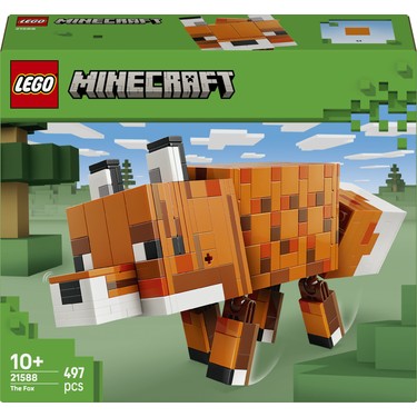 Minecraft Tilki Yapım Seti, 10 Yaş ve Üzeri için Dekoratif