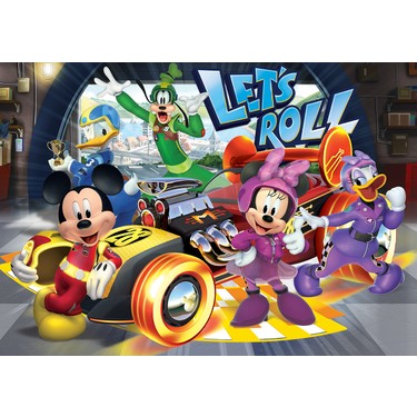 Mickey Mouse Temalı Eğlenceli Puzzle Seti