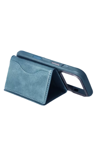 Tema Magsafe Deri Kartlık - Turkuaz