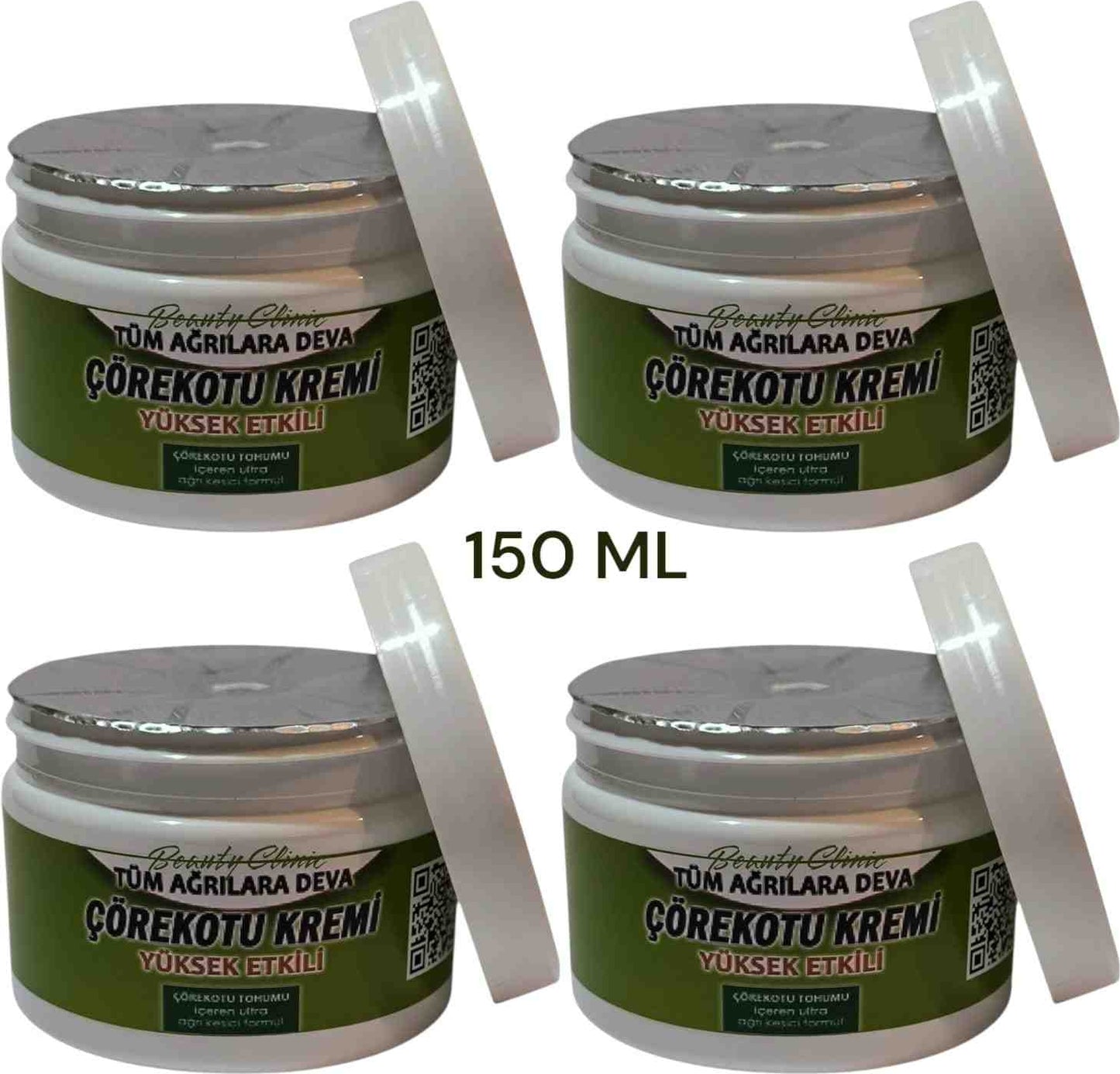 Beauty Clinic Çörek Otu Kremi 150 Ml * 4 Kutu-Büyük Boy