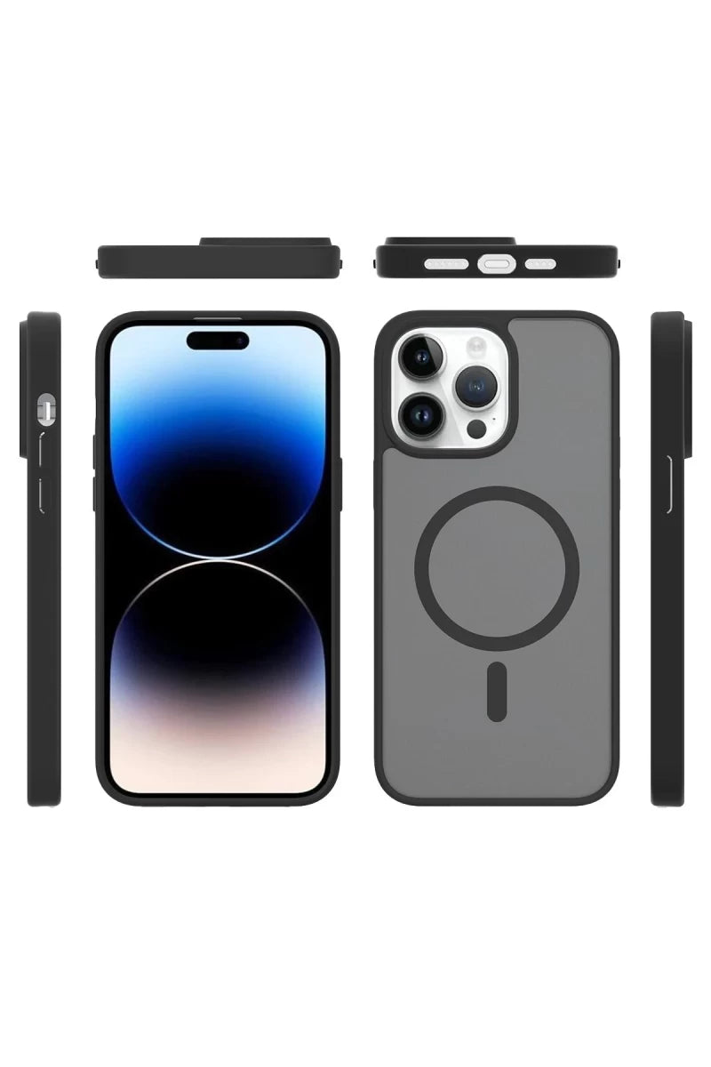 iPhone 15 Pro Max Jota Magsafe Kapak - Açık Mavi