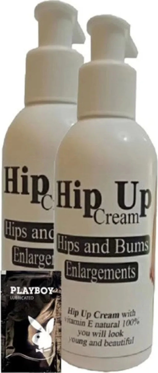 Süper Hip Up 2 Adet Birden 120 ml Kremi + 1 Hediye Jel