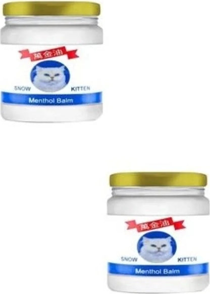 Süper Snow Kitten Krem Muzice Menthol Balm Krem 50 ml X2 Adet