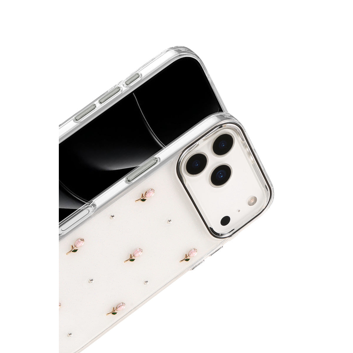 iPhone 17 Pro Fiyonk Desenli Kapak - Desen 6