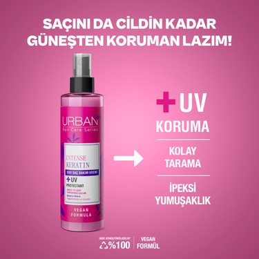 200 ml Vegan Sıvı Saç Bakım Kremi, Aşırı Yıpranmış Saçlar İçin Özel