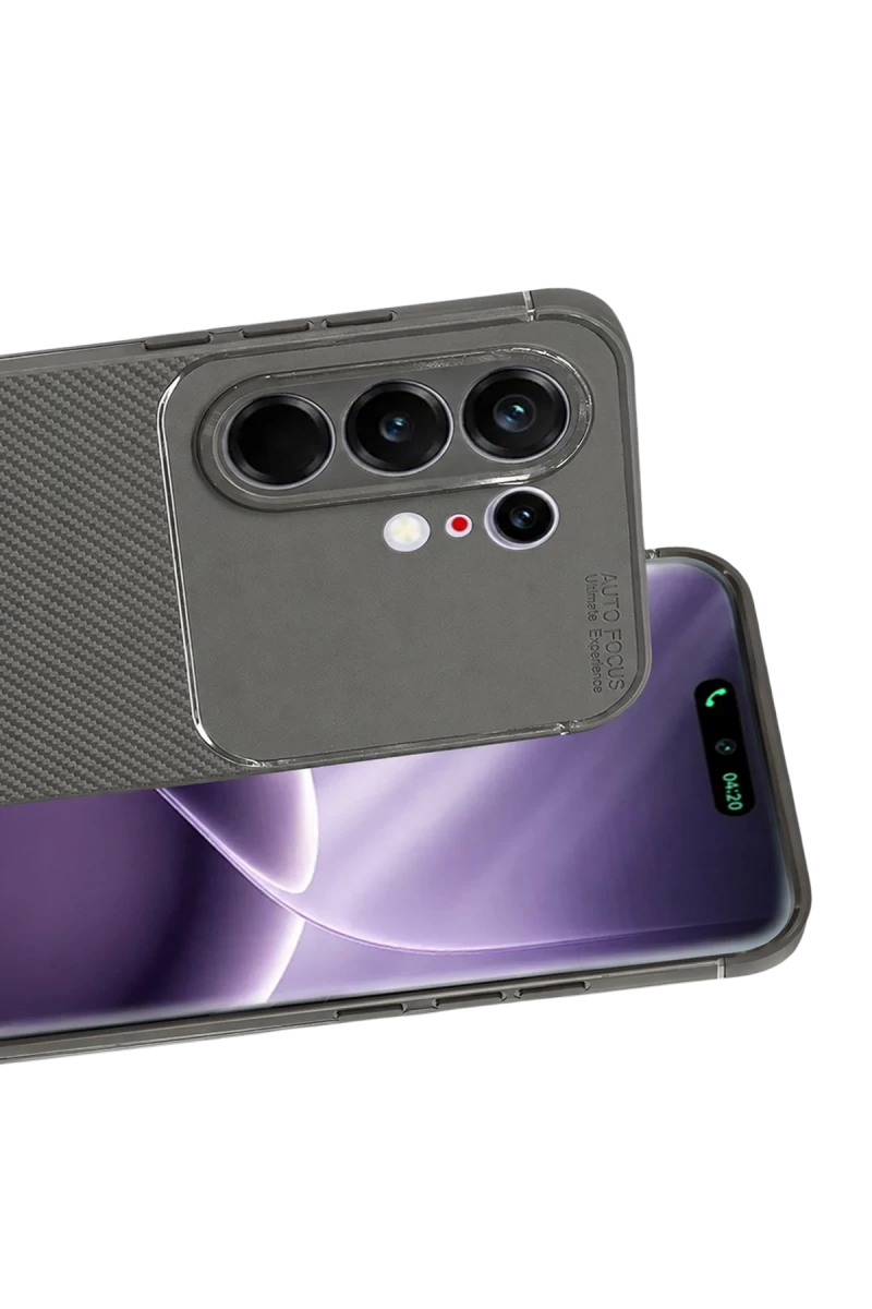 Camon 50 Pro 5G Auto Focus Karbon Kapak - Gri