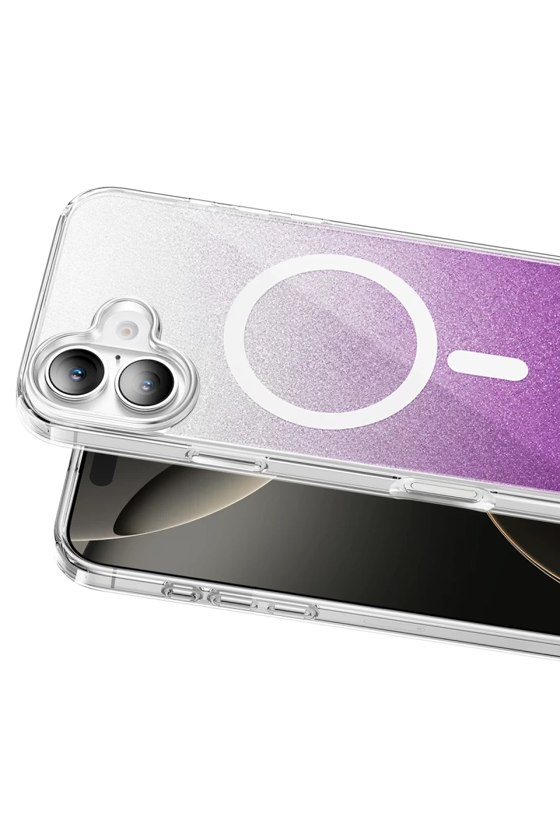 Onegif iPhone 16 Sora Simli Magsafe Kapak - Mor