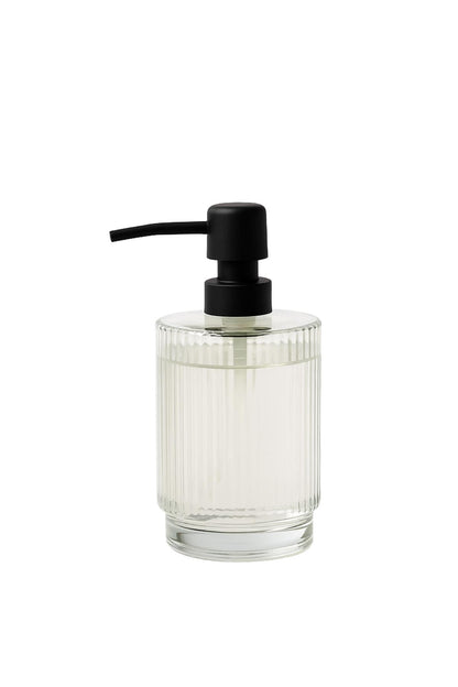 Cam Şeffaf Sıvı Sabunluk 200 ml Banyo Lavabo