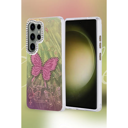 Galaxy S25 Ultra Kılıf Blade Aynalı Desenli Kapak - Desen 6