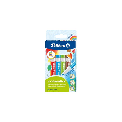 Pelikan Colorella Suda Çözünür Keçeli Kalem 6lı