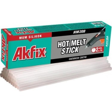 11.2X300 mm Kalın Mum Silikon Çubuk Kokusuz ve Kolay Kullanım