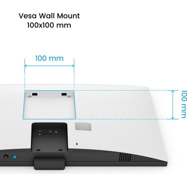 23,8'' IPS Full HD Monitör, HDMI ve Pivot Özelliği ile Kullanım