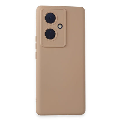 V29 Lite Kılıf Nano içi Kadife Silikon - Pudra