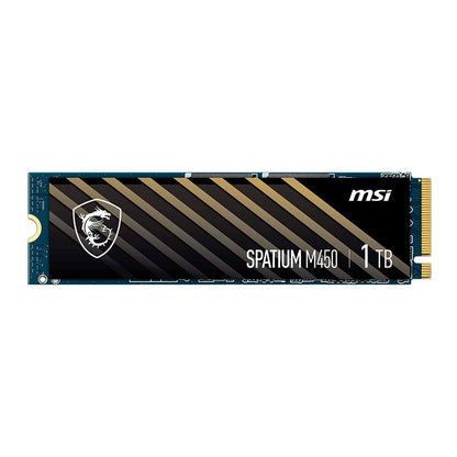 Msı Spatıum M450 Pcıe 4.0 Nvme M.2 1tb V1 Okuma 3400MB / Yazma 2400MB