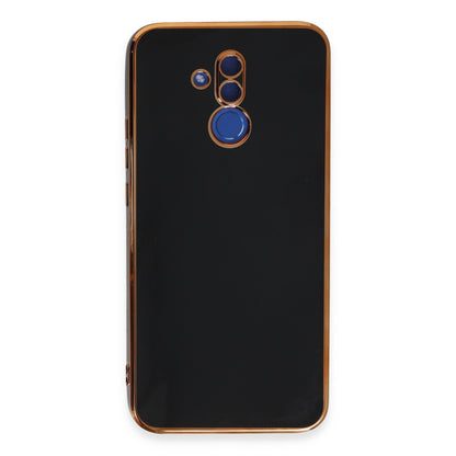Mate 20 Lite Kılıf Volet Silikon - Siyah