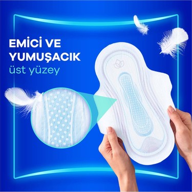 Normal tip için süper paket hijyenik ped, 24 adet