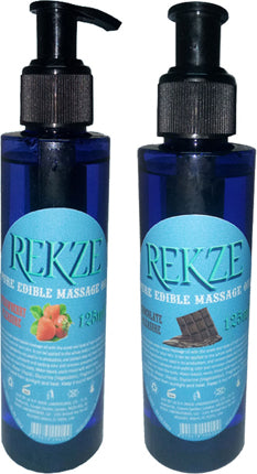 Hintohu Rekze Erkeklere Kadınlara Özel Çikolata Çilek Aromalı Masaj Yağı Massage Oil 125ML