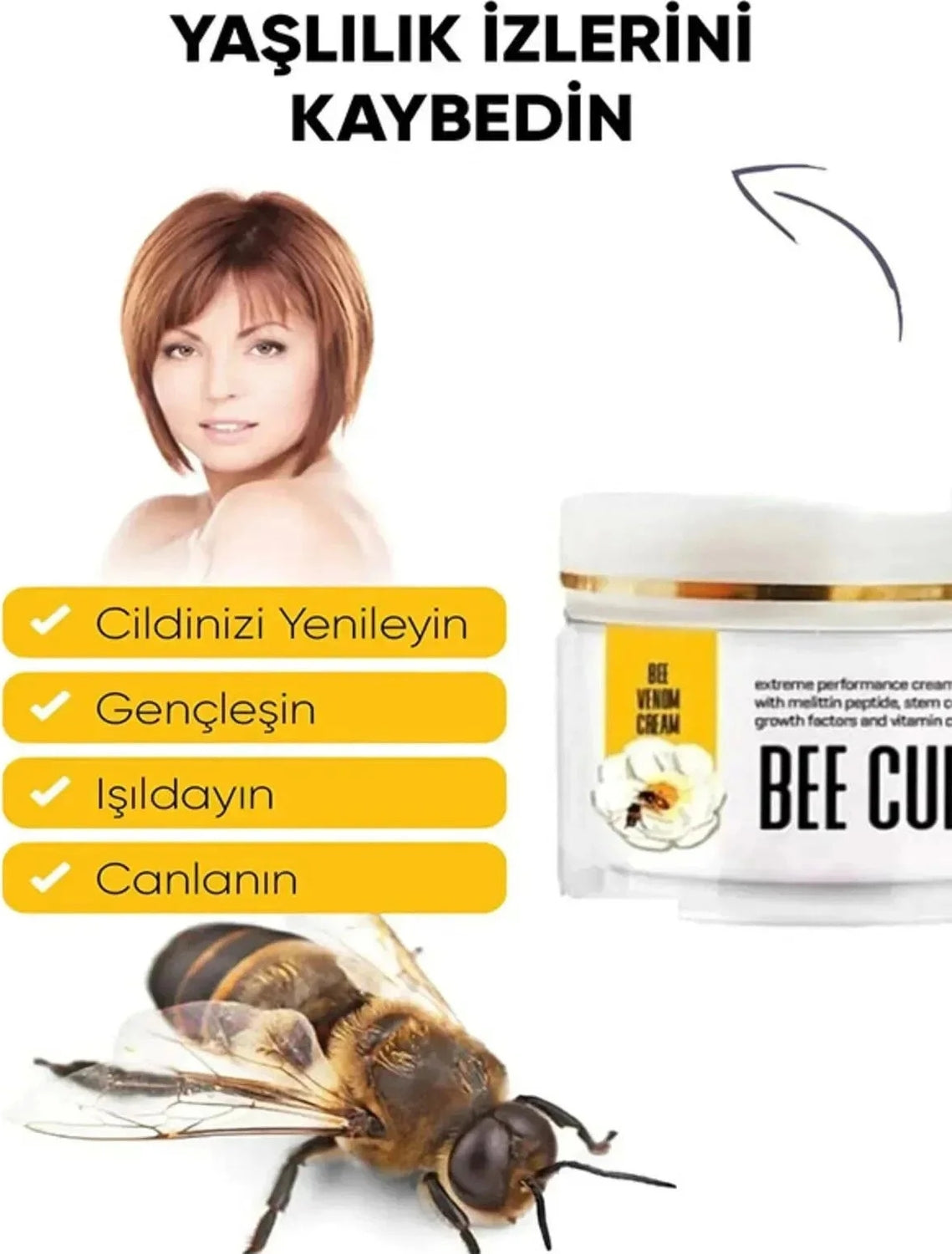 Bee Cure Masaj Kremi 150ML X4 Adet