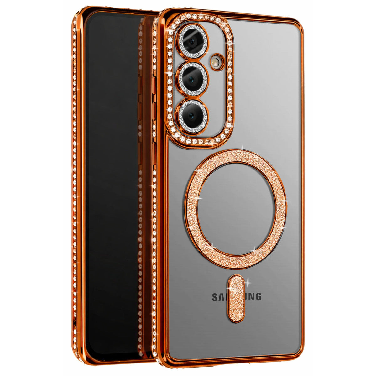 Galaxy S26 Plus Joke Simli Magneticsafe Kılıf - Turuncu