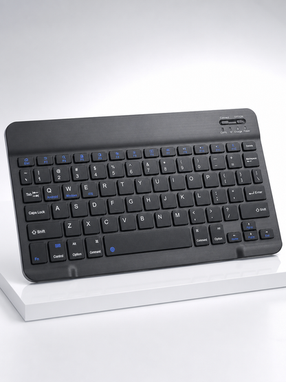 SIM Kartlı Android Tablet Bluetooth Klavye Kablosuz Mouse Geniş Ekran ve Taşınabilir Kullanım Seti