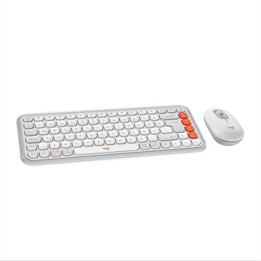Logitech Pop Icon Kablosuz Bluetooth Sessiz Türkçe Q Klavye ve Mouse Seti