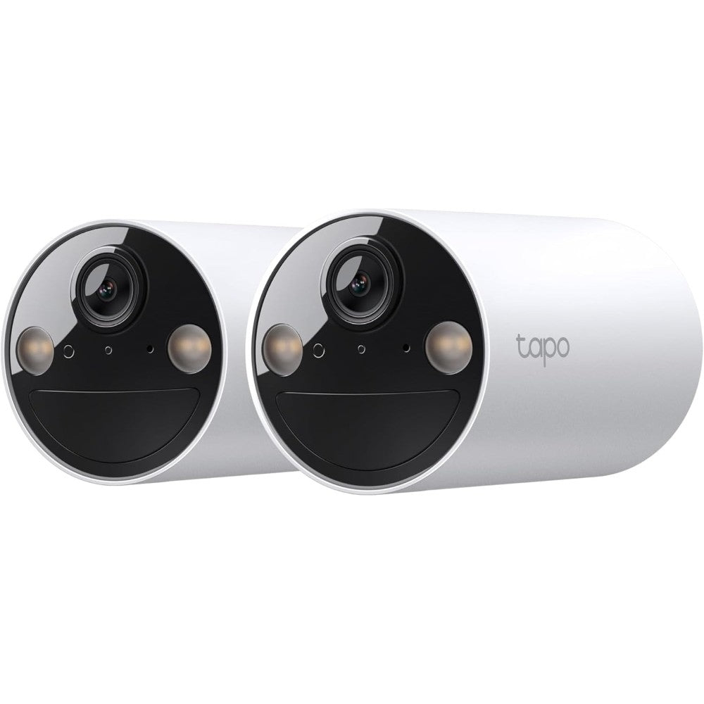 TP-Link Tapo C410(2-pack) | Bataryalı Güvenlik Kamerası | 2K 3MP QHD | Renkli Gece Görüşü | Solar
