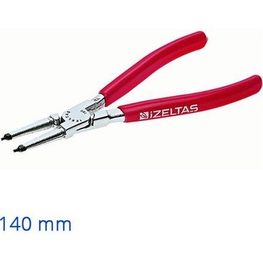 Yaysız Düz İç Segman Pensesi 140 mm Hassas Kullanım için