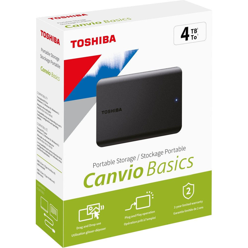 4TB USB 3.2 Harici Harddisk, 2.5 Taşınabilir Depolama Çözümü