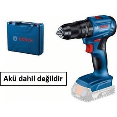 Bosch Gsr 185 Li Akülü Delme Vidalama Makinası 18 V Li-on Akü ve Metal Mandren ile Ergonomik