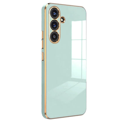 Galaxy S25 Plus Kılıf Volet Silikon - Açık Yeşil